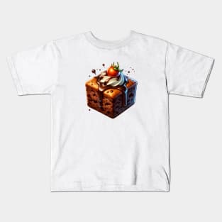 Brownie Salted Vintage Since Yummy Breakfast Kawaii Kids T-Shirt